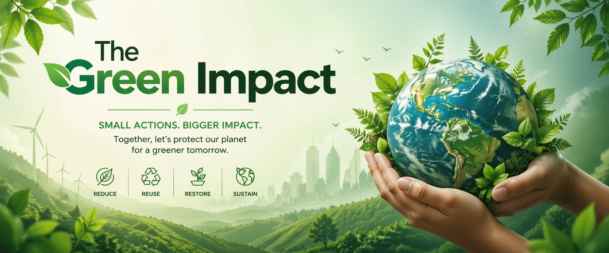 Forest restoration banner